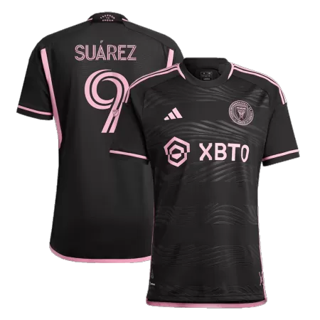 SUÁREZ #9 New Inter Miami CF Jersey 2023 Away Soccer Shirt Authentic Version - Best Soccer Players