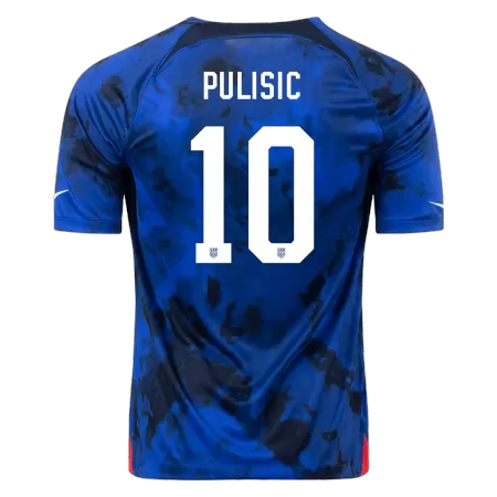 PULISIC #10 New USA Jersey 2022 Away Soccer Shirt World Cup - Best Soccer Players