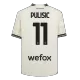 PULISIC #11 New AC Milan X Pleasures Jersey 2023/24 Fourth Away Soccer Shirt - Best Soccer Players