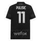 PULISIC #11 New AC Milan X Pleasures Jersey 2023/24 Fourth Away Soccer Shirt - Best Soccer Players