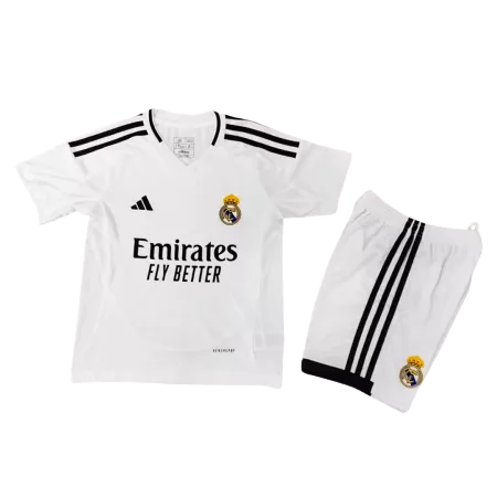 Real Madrid Kids Kit 2024/25 Home (Shirt+Shorts) - Best Soccer Players