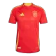 New Spain Jersey 2024 Home Soccer Shirt Authentic Version - Best Soccer Players