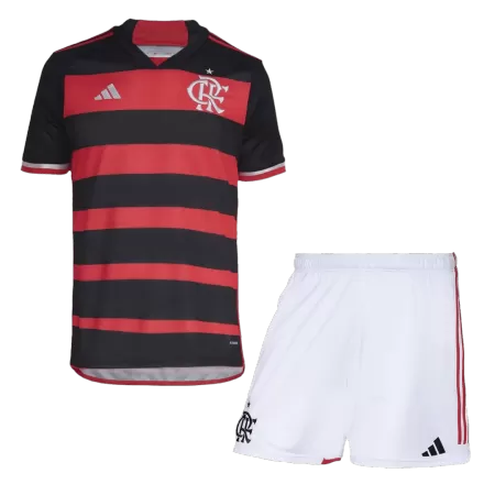 New CR Flamengo Soccer Kit 2024/25 Home (Shirt+Shorts) 
 - Best Soccer Players