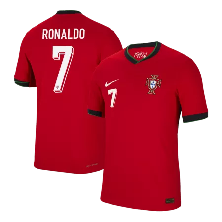 RONALDO #7 New Portugal Jersey 2024 Home Soccer Shirt Authentic Version - Best Soccer Players