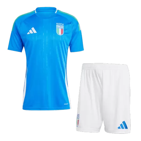 New Italy Soccer Kit 2024 Home (Shirt+Shorts) 
 - Best Soccer Players