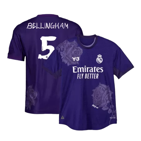 BELLINGHAM #5 New Real Madrid Jersey 2023/24 Fourth Away Soccer Shirt Authentic Version - Best Soccer Players
