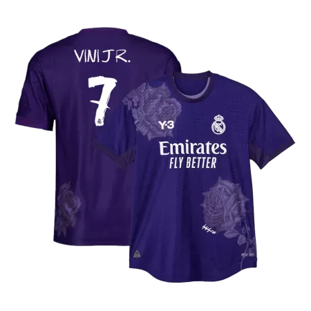 VINI JR. #7 New Real Madrid Jersey 2023/24 Fourth Away Soccer Shirt Authentic Version - Best Soccer Players