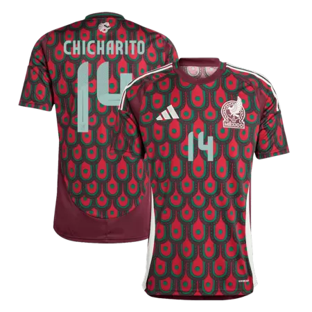 CHICHARITO #14 New Mexico Jersey 2024 Home Soccer Shirt - Best Soccer Players