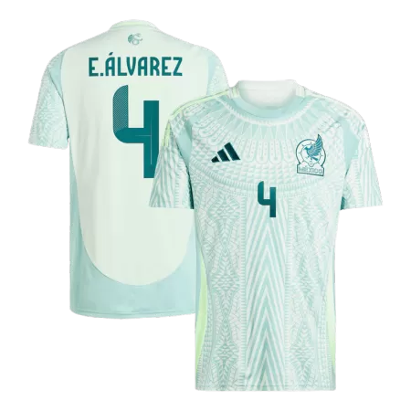 E.ÁLVAREZ #4 New Mexico Jersey 2024 Away Soccer Shirt - Best Soccer Players