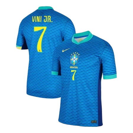 VINI JR. #7 New Brazil Jersey 2024 Away Soccer Shirt - Best Soccer Players