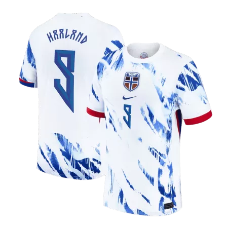 HAALAND #9 New Norway Jersey 2024 Away Soccer Shirt - Best Soccer Players