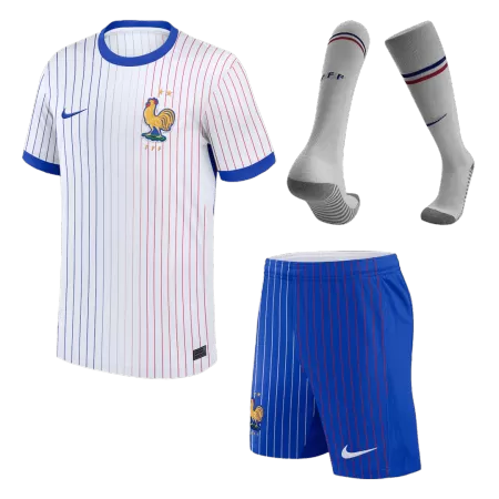 New France Soccer Kit 2024 Away (Shirt+Shorts+Socks) 
 - Best Soccer Players