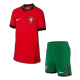 Portugal Euro Concept Kids Kit 2024 Home (Shirt+Shorts) - Best Soccer Players