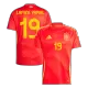 LAMINE YAMAL #19 New Spain Jersey 2024 Home Soccer Shirt - Best Soccer Players