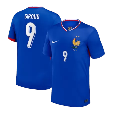 GIROUD #9 New France Jersey 2024 Home Soccer Shirt - Best Soccer Players