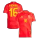 RODRIGO #16 New Spain Jersey 2024 Home Soccer Shirt - Best Soccer Players