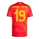 LAMINE YAMAL #19 New Spain Jersey 2024 Home Soccer Shirt - Best Soccer Players
