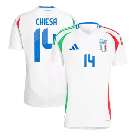 CHIESA #14 New Italy Jersey 2024 Away Soccer Shirt - Best Soccer Players