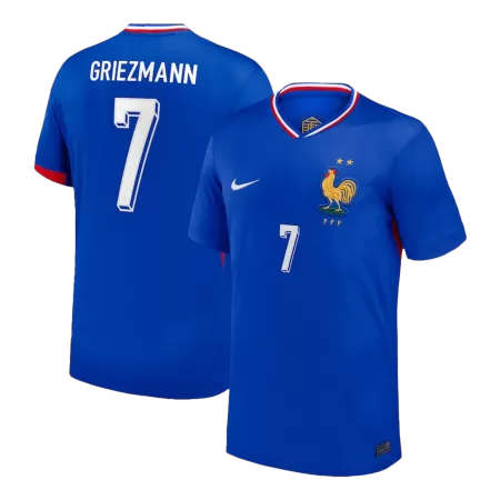GRIEZMANN #7 New France Jersey 2024 Home Soccer Shirt - Best Soccer Players