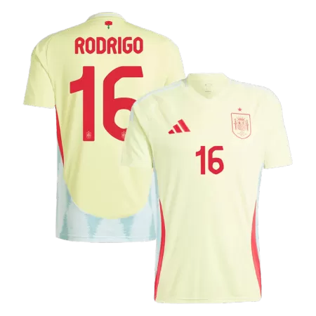 RODRIGO #16 New Spain Jersey 2024 Away Soccer Shirt - Best Soccer Players