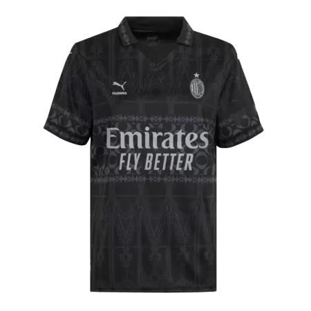 New AC Milan x Pleasures Jersey 2023/24 Fourth Away Soccer Shirt Women - Best Soccer Players