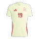 LAMINE YAMAL #19 New Spain Jersey 2024 Away Soccer Shirt - Best Soccer Players
