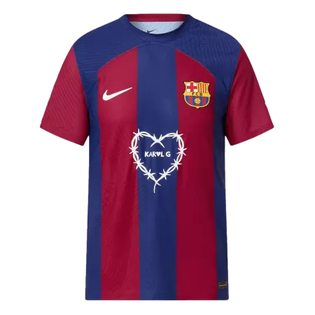 New Barcelona X Karol G Jersey 2023/24 Soccer Shirt Authentic Version - Best Soccer Players