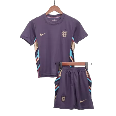 England Kids Kit 2024 Away (Shirt+Shorts) - Best Soccer Players